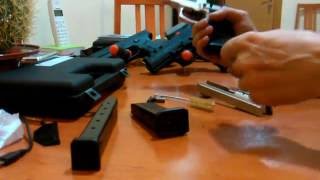 ZORAKI 914 FULL AUTO blank pistol [upl. by Silvia479]