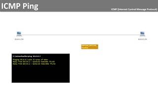 How PING works Excellent Animation on ICMP Protocol  short version [upl. by Gettings]