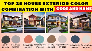 Best Sherwin Williams Exterior Paint Colors 2024Exterior House Painting Color Ideas Sherwin William [upl. by Hcardahs581]