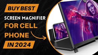 Best Buy in 2024 16quot Screen Magnifier for Cell Phone  3D HD Magnifying Projector Screen Enlarger [upl. by Adihsaar12]