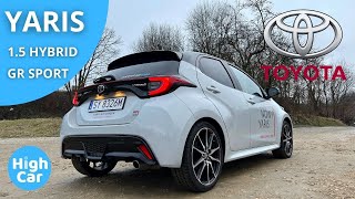 TOYOTA YARIS 15 HYBRID GR SPORT 2023  TEST PL 4K [upl. by Ahkihs937]