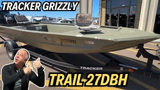 2017 TRACKER Grizzly 1754MXV [upl. by Neerac29]