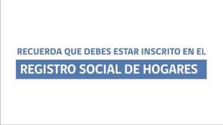 Becas con inscripción al Registro Social de Hogares [upl. by Lenee]