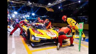 24h LeMans ore 7 FERRARI Penalizzata INGIUUSTAMENTE mentre era in testa [upl. by Rehpotsirhcnhoj]