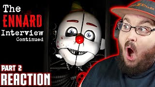 FNAFSFM An Interview with Ennard Continued 22 Fan Animation By jgems FNAF REACTION [upl. by Natsud]