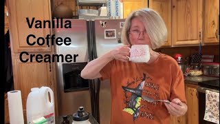 How To Make Vanilla Coffee Creamer [upl. by Dorraj]