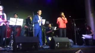 Mimi Ibarra y Renzo Padilla Gran Concierto de Salsa en los Angeles [upl. by Alamac]