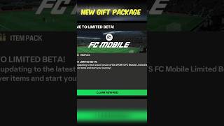 NEW GIFT PACKAGE EA SPORTS FC MOBILE LIMITED BETA 25 MBAPPE shorts fcmobile beta fcmobile24 [upl. by Ule]