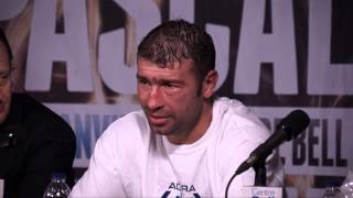 Pascal vs Bute Post fight Conference Lucian Bute  Way Productions [upl. by Rothberg]