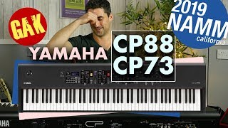 NAMM 2019  Yamaha CP88  CP73 [upl. by Ubana]