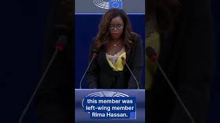 MUST WATCH Video of Belgian MEP Assita Kanko speaking before the European Parliament [upl. by Ruthe7]