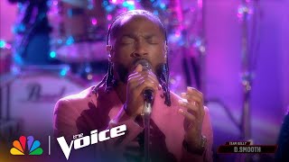 DSmooth Performs Johnny Gills quotMy My Myquot  The Voice Live Finale  NBC [upl. by Con]