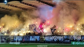 Újpest  Ferencváros 🇭🇺 Budapest Derby Atmosfera 250224 Magyarország Labdarúgás Ultras Magyarfoci [upl. by Ainoval]