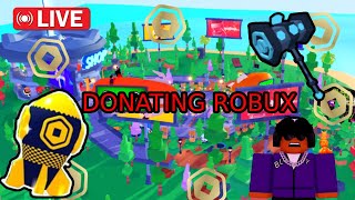 🔴PLS DONATE LIVE🔴DONATINGCHILLING WITH VIEWERS ROBLOX [upl. by Lurlene]