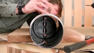 Stove Pipe and Damper Installation [upl. by Mitran]