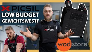 Picsil Gewichtsweste  Plattenträger im Review  Wodstore [upl. by Ferree552]