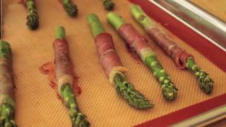 Food Wishes Recipes  Prosciutto Wrapped Asparagus Recipe  Prosciutto Roasted Asparagus Recipe [upl. by Milman]