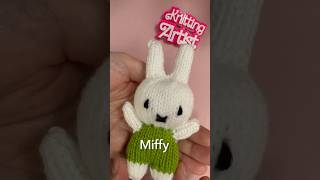 Knitting Miffy knitting amigurumi crochet rabbit miffy diy handmade [upl. by Indihar]