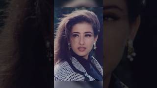 90s Beauty 💓💖 Manisha Koirala shorts song moviestar bollywood [upl. by Asilrak]