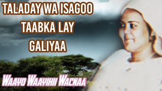 Xaliima Khaliif Magool 🔥Iyo Heesta quotTUDHI WAAYIHII CAASHAQquot [upl. by Crespo]