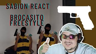 REACT ATIRADOR FREESTYLE  BROCASITO [upl. by Petta469]