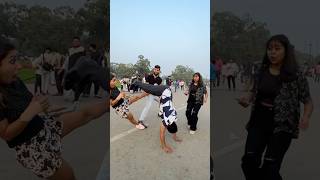 Public me dikhaya jalwa gymnast acrobatics action stunt viralshorts publicreaction reaction [upl. by Toddie516]