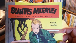 Buntes Allerlei 34 von 1953  europäische Comicmagazine 68 [upl. by Acinet]