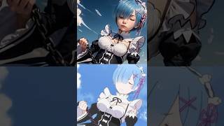 Real Life Remchan ❤️ レム ReZero ai rezero anime shorts [upl. by Wadleigh652]