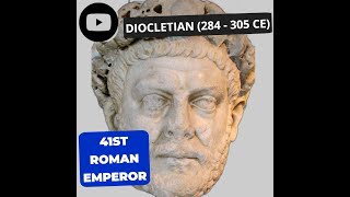 🏛️41Roman Emperors Series Emperor Diocletian Roman Emperor and Reformer 284305 CE 🏛️ [upl. by Notsreik718]