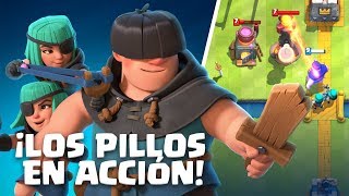 Clash Royale en Español ¡Pillos en acción ¡Nueva Carta [upl. by Eat]