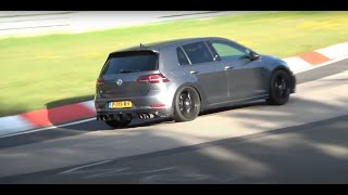 No yellow LAP on the CRAZY Sunday Nürburgring Touristenfahrten Nordschleife 28072024 Golf 75R [upl. by Jaqitsch]