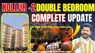 KOLLUR2 DOUBLE BEDROOM LATEST 👍👍 UPDATE COMPLETED BLACKS IMMSK [upl. by Ballard]