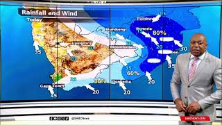 SA Weather Report  17 January 2024 [upl. by Ymmor]