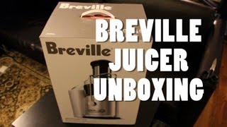 UNBOXING the BREVILLE 2Speed Juice Fountain Plus [upl. by Threlkeld]