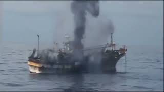 Real Pirates Attack on Ship Part2 Pirates attack on wrong Ship😮 Somali Pirates [upl. by Ydurt]