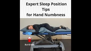 Expert Sleep Position Tips for Hand Numbness [upl. by Hylan71]