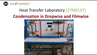 Heat Transfer Lab Condensation in Dropwise and Filmwise [upl. by Rika]