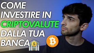 Come acquistare CRIPTOVALUTE con DIRECTA o dalla tua BANCA [upl. by Ivett]