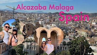 Alcazaba Malaga ปราสาทเก่าแก่สมัยอาหรับยึดครองที่ประเทศสเปน2024 [upl. by Ellery623]