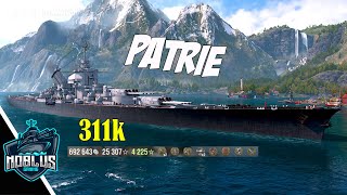 Super Cuirassé Patrie 3 Tiers 11 ensemble cela donne quoi [upl. by Russia]