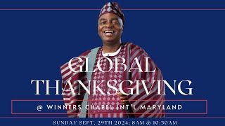 Global Thanksgiving  WCI Maryland I Joseph Ajayi [upl. by Freeland]