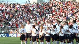 SYA at PPL Park USWNT vs China [upl. by Amian]