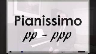 How to play Pianissimo pp and softer ppp on the piano [upl. by Sennahoj]