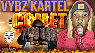 Vybz kartel  The Comet  Official Music Video  Reaction 🔥💥 [upl. by Rochkind]