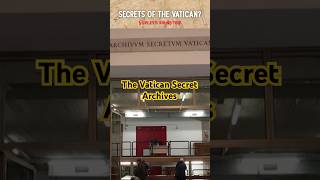 What’s inside the Vatican Secret Archives history historyfacts historyshorts [upl. by Anastas]