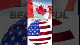 Canada vs USA shortvideo viralshorts shortvideo viralvideo shortvideo [upl. by Quita]