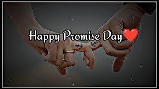 Promise Day Status💕Happy Promise Day 2023💕 Valentines Day 2023💕 Promise Day Shayari status [upl. by Willett]