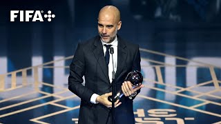 Pep Guardiola Is Named The Best FIFA Men’s Coach 2023 [upl. by Yetnruoc]