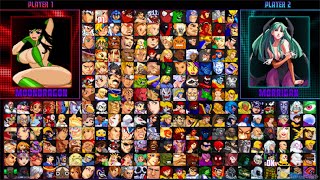 MUGEN Legacy 11  Character Selection Screen  Gameplay [upl. by Siderf191]