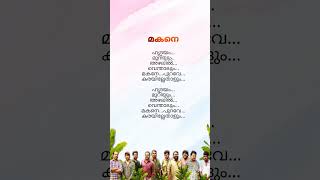 Makane Song Lyrics  Hridayam Muriyam  Vaazha  subscribe ytshorts trending malayalamsonglyrics [upl. by Valerle512]